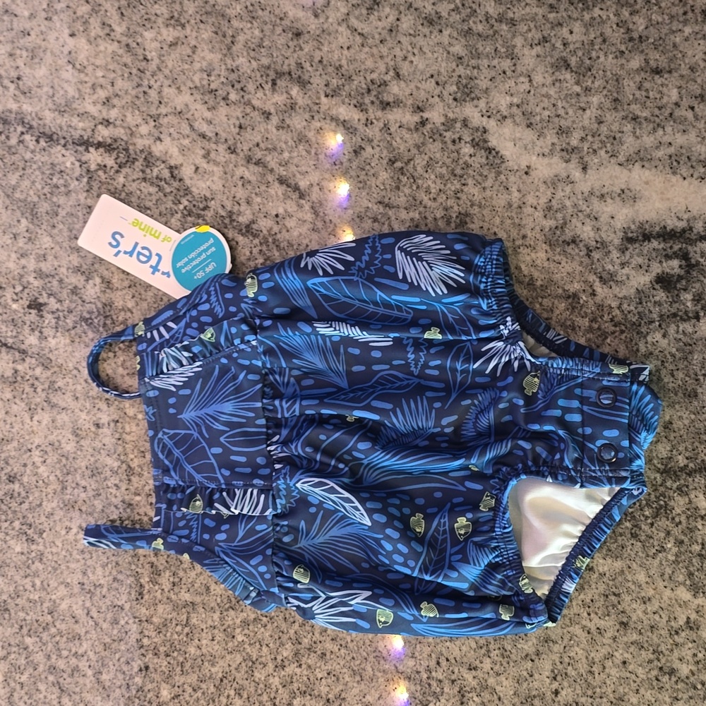 Child of Mine by Carter's Infant One Piece Swimsuit